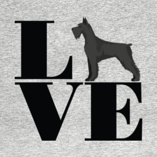 Schnauzer LOVE T-Shirt